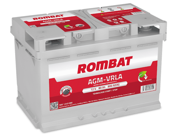 AGM Stop Start Car Battery