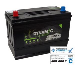 Dynamic Leisure 100ah Deep Cycle Leisure Battery from Dynamic
