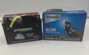 Dynavolt DTX9-BS Motorcycle Battery