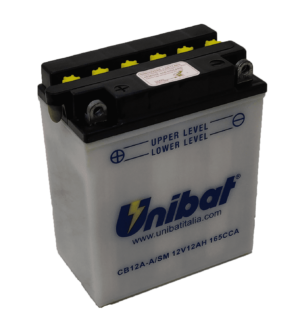 Unibat Motorcycle CB12AASM Unibat Motorcycle Battery