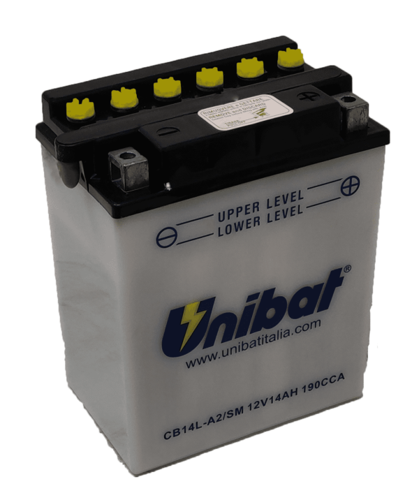 CB14LA2SM Unibat Motorcycle Battery