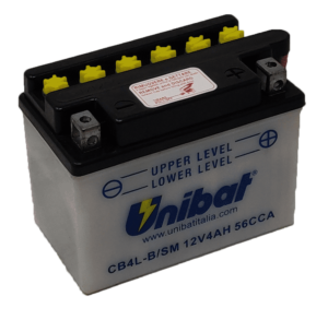 Unibat Motorcycle CB4LBSM Unibat Motorcycle Battery