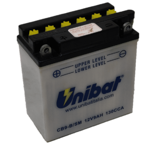 Unibat Motorcycle CB9BSM Unibat Motorcycle Battery
