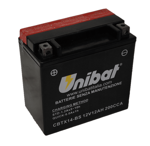 CBTX14BS Unibat Motorcycle Battery