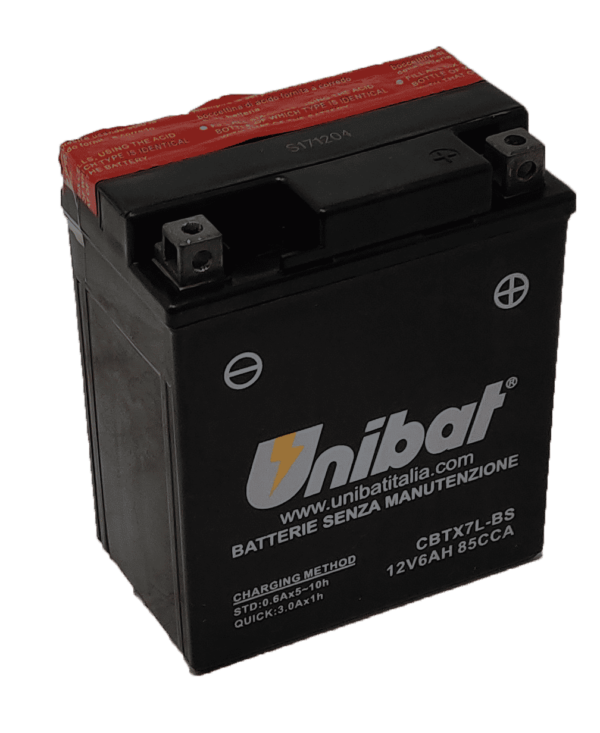 CBTX7LBS Unibat Motorcycle Battery