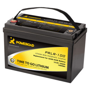 poweroad PRLR-100 12V 100Ah Lithium-ion Battery Pack
