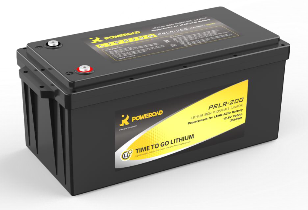 PRLB-100 Bluetooth Self-Heating LiFePO4 12V 100Ah Lithium-ion