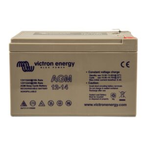 Victron Energy AGM Deep Cycle Battery 12V 14Ah – BAT212120086