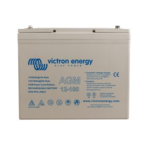  Victron Energy AGM Super Cycle Battery 12V 100Ah (M6) – BAT412110081
