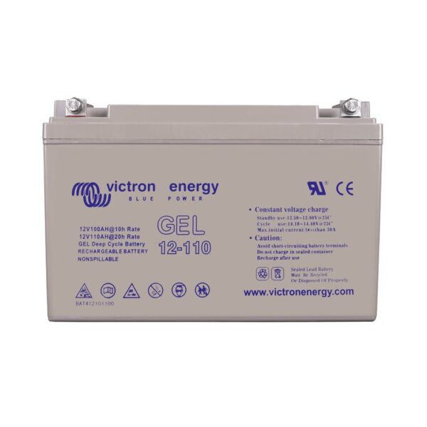 Victron Energy Gel Deep Cycle Battery 12V 130Ah – BAT412121104