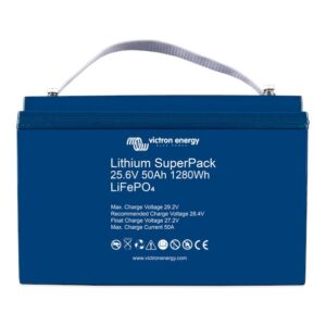  Victron Energy Lithium SuperPack 25.6V 50Ah (M8) – BAT524050705