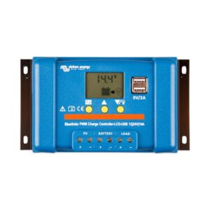  Victron Energy BlueSolar PWM LCD & USB 12/24V 10A – SCC010010050