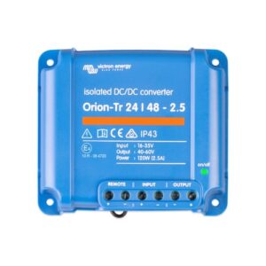  Victron Energy Orion-Tr 24/48V 2.5A (120W) Isolated DC-DC Converter – ORI244810110